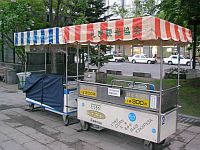 大通公園的售賣亭